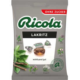 Ricola Lakritz ohne Zucker Ricola Lakritz ohne Zucker