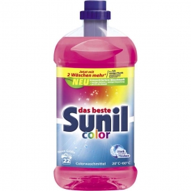 Sunil Colorwaschmittel flüssig 1.100ml Sunil Colorwaschmittel flüssig 1.100ml