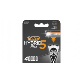 BIC Hybrid Flex 5 Rasierer 4 Klingen BIC Hybrid Flex 5 Rasierer 4 Klingen