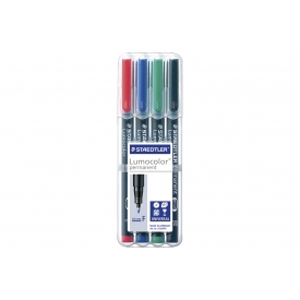 Staedtler Universalstift Lumocolor permanent F 4er Box