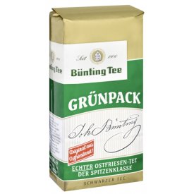 Bünting Tee Bünting Tee Grünschpack Schwarzer Tee Original