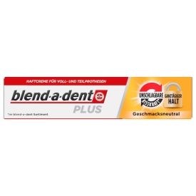 Blend-a-dent Haftcreme Plus Unschlagbare Bisskraft Blend-a-dent Haftcreme Plus Unschlagbare Bisskraft