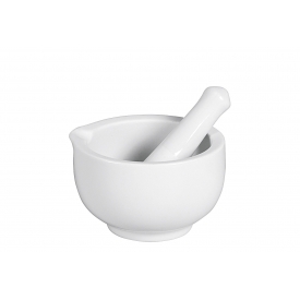 Mörser Keramik Ø8cm weiß Mörser Keramik Ø8cm weiß