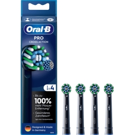 Oral-B Pro CrossAction Aufsteckbürsten Schwarz Oral-B Pro CrossAction Aufsteckbürsten Schwarz