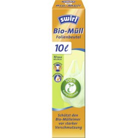 Swirl 10 l Bio-Müll Folienbeutel