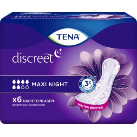 Tena Discreet Maxi Night Hygieneeinlage Blasenschwäche Tena Discreet Maxi Night Hygieneeinlage Blasenschwäche