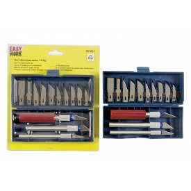 Easy Work EW Schnitzmessersatz 16-tlg.