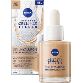 Nivea Serum mit Foundation 3in1 Hyaluron dunkel Nivea Serum mit Foundation 3in1 Hyaluron dunkel