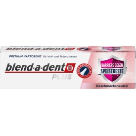 Blend-a-dent Blend-a-dent Premium Haftcreme Barriere gegen Speisereste Blend-a-dent Blend-a-dent Premium Haftcreme Barriere gegen Speisereste