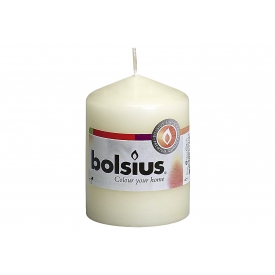 Bolsius Stumpenkerze 8x5,8cm elfenbein