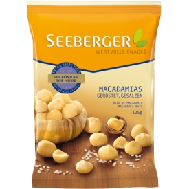 Seeberger Macadamias geröstet & gesalzen Seeberger Macadamias geröstet & gesalzen