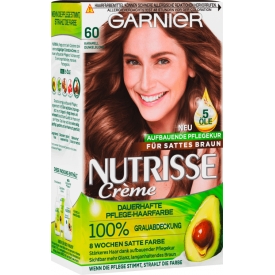 Garnier Dauerhafte Haarfabe Intensiv Coloration Nutrisse 60 Dunkelblond Garnier Dauerhafte Haarfabe Intensiv Coloration Nutrisse 60 Dunkelblond