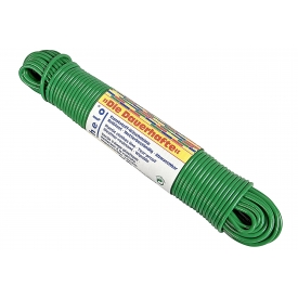 Helo Wäscheleine Plastik 30m Ø4mm farbig sortiert