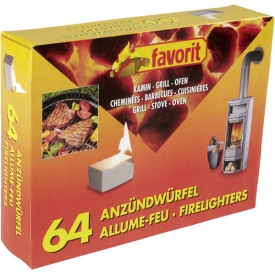 favorit Anzündwürfel 64er Pack favorit Anzündwürfel 64er Pack