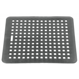 Wüllner & Kaiser Spülbeckenmatte eckig 31,5x27cm grau Wüllner & Kaiser Spülbeckenmatte eckig 31,5x27cm grau