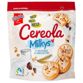 De Beukelaer Cereola Milkys mit Milchcremefüllung De Beukelaer Cereola Milkys mit Milchcremefüllung