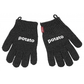 SKRUBA Reinigungshandschuh Kartoffel schwarz SKRUBA Reinigungshandschuh Kartoffel schwarz