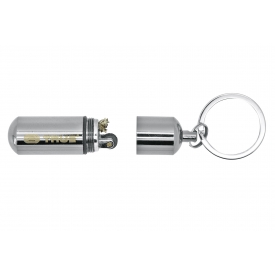 Benzin-Feuerzeug FireStash ohne Benzin als Schlüsselanhänger Benzin-Feuerzeug FireStash ohne Benzin als Schlüsselanhänger