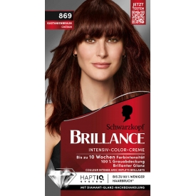 Schwarzkopf Brillance Haarfarbe 869 Kastanienbraun Schwarzkopf Brillance Haarfarbe 869 Kastanienbraun