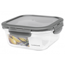 Isi LOCK&LOCK Frischhaltedose Boroseal quadratisch 750ml 15,5x15,5x6,9cm