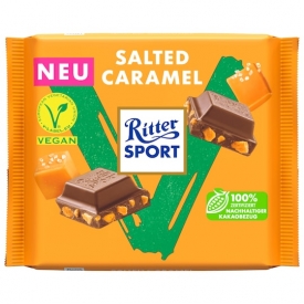 Ritter Sport Vegan Salted Caramel Ritter Sport Vegan Salted Caramel