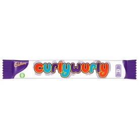 Cadbury Curly Wurly, Schokolade, Riegel Cadbury Curly Wurly, Schokolade, Riegel