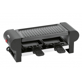 Boska Käseraclette Mini 2 Personen 220V 6tlg 220V 11x30,5x11cm schwarz Boska Käseraclette Mini 2 Personen 220V 6tlg 220V 11x30,5x11cm schwarz
