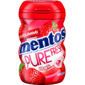 Mentos Kaugummi, Pure Fresh Erdbeer Geschmack, zuckerfrei (35 Stück) Mentos Kaugummi, Pure Fresh Erdbeer Geschmack, zuckerfrei (35 Stück)