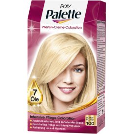 Poly Palette Dauerhafte Haarfarbe Intensiv Creme Coloration 100 Ultrablond Poly Palette Dauerhafte Haarfarbe Intensiv Creme Coloration 100 Ultrablond
