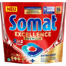 Somat Spülmaschinen-Tabs 5-in-1 Excellence Somat Spülmaschinen-Tabs 5-in-1 Excellence