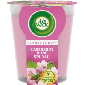 Airwick Duftkerze im Glas Raspberry Rose Splash 220g
