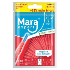 Mara Expert Interdentalbürste ISO 2 mittelfein Mara Expert Interdentalbürste ISO 2 mittelfein
