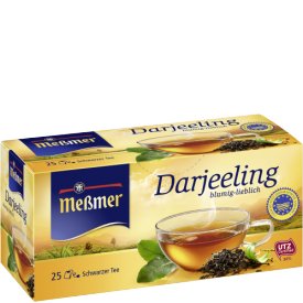 Meßmer Schwarzer Tee Darjeeling (25 Beutel) Meßmer Schwarzer Tee Darjeeling (25 Beutel)