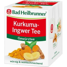 Bad Heilbrunner Gewürztee Kurkuma, Ingwer Bad Heilbrunner Gewürztee Kurkuma, Ingwer