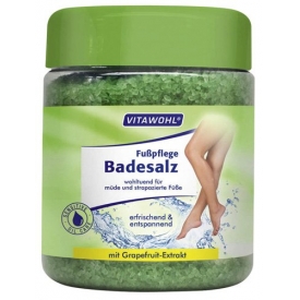 Vitawohl Fußbad Fussbadesalz Pfefferminz Öl Vitawohl Fußbad Fussbadesalz Pfefferminz Öl