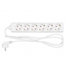 Rev Ritter Steckdosenleiste 6fach weiß Rev Ritter Steckdosenleiste 6fach weiß