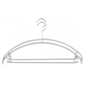 Mawa Kombi-Bügel Economic mit Steg Metall 40cm silber 2er Pack