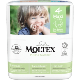 Moltex Windeln Pure & Nature Größe 4 Maxi 7-18 kg Moltex Windeln Pure & Nature Größe 4 Maxi 7-18 kg