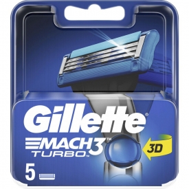 Gillette Mach3 Turbo 3D Rasierklingen Gillette Mach3 Turbo 3D Rasierklingen