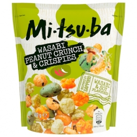 Mitsuba Wasabi Peanut Crunch & Crispies Mitsuba Wasabi Peanut Crunch & Crispies