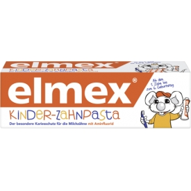 Elmex Kinder Zahnpasta, 2 bis 6 Jahre (jetzt als Gel) Elmex Kinder Zahnpasta, 2 bis 6 Jahre (jetzt als Gel)