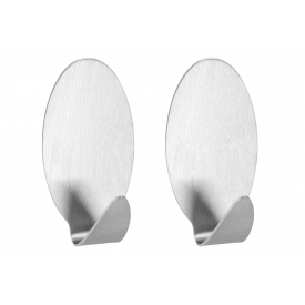 Metaltex Hafthaken Jumbo Inox 2er Metaltex Hafthaken Jumbo Inox 2er