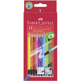 Faber Castell Farbstifte radierbar 12er Kartonetui Faber Castell Farbstifte radierbar 12er Kartonetui