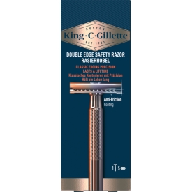 Gillette Rasierhobel King C. Gillette mit 5 Klingen Gillette Rasierhobel King C. Gillette mit 5 Klingen