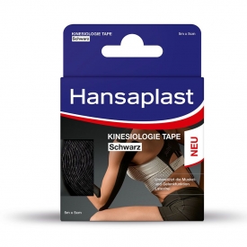 Hansaplast Kinesiologie Tape black 5 cm x 5 m Hansaplast Kinesiologie Tape black 5 cm x 5 m