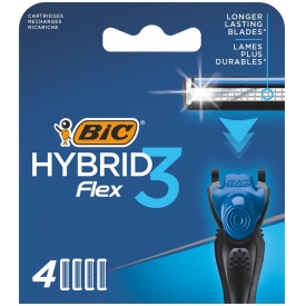 BIC Hybird Flex 3 Rasierer 4 Klingen