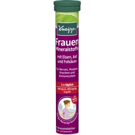 Kneipp Frauen Mineralstoffe Brausetabletten mit Eisen, Jod und Folsäure Kneipp Frauen Mineralstoffe Brausetabletten mit Eisen, Jod und Folsäure