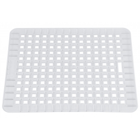 Wüllner & Kaiser Spülbeckenmatte 31,5x27cm transparent eckig Wüllner & Kaiser Spülbeckenmatte 31,5x27cm transparent eckig