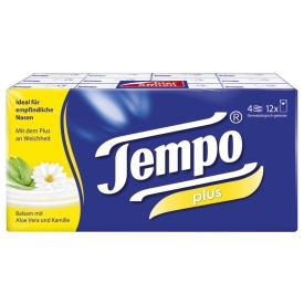 Tempo Taschentücher Plus