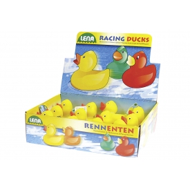 Simm Badetiere Racing Ducks 6cm